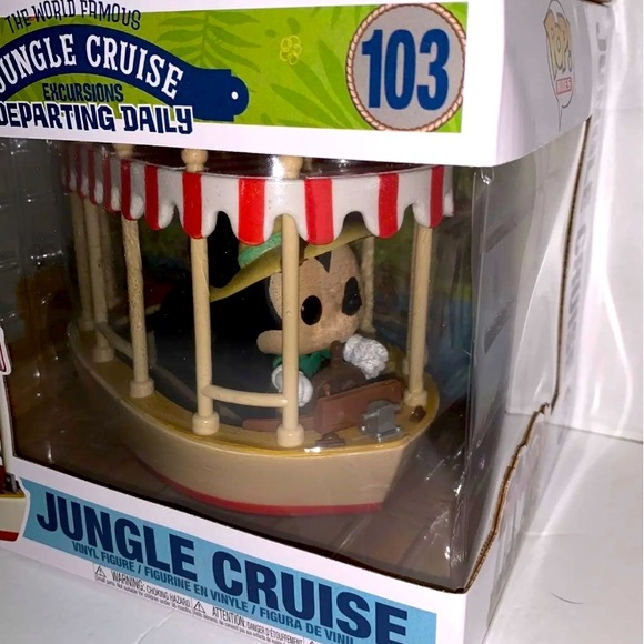Disney Jungle Cruise Ride Departing Daily With Mickey Mouse Funko Pop Rdes - Picture 7 of 8